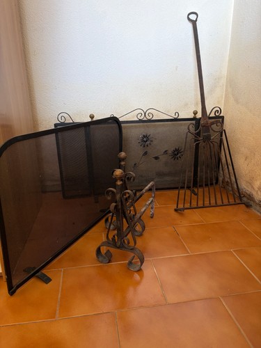 Alari accessori per camino a - alari,